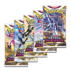 Sword & Shield - Astral Radiance Booster Pack Art Bundle (Set of 5)